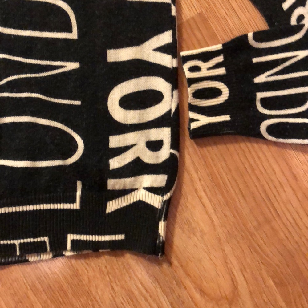 Black and Cream Forever 21 Sweater - Picture 5 of 8